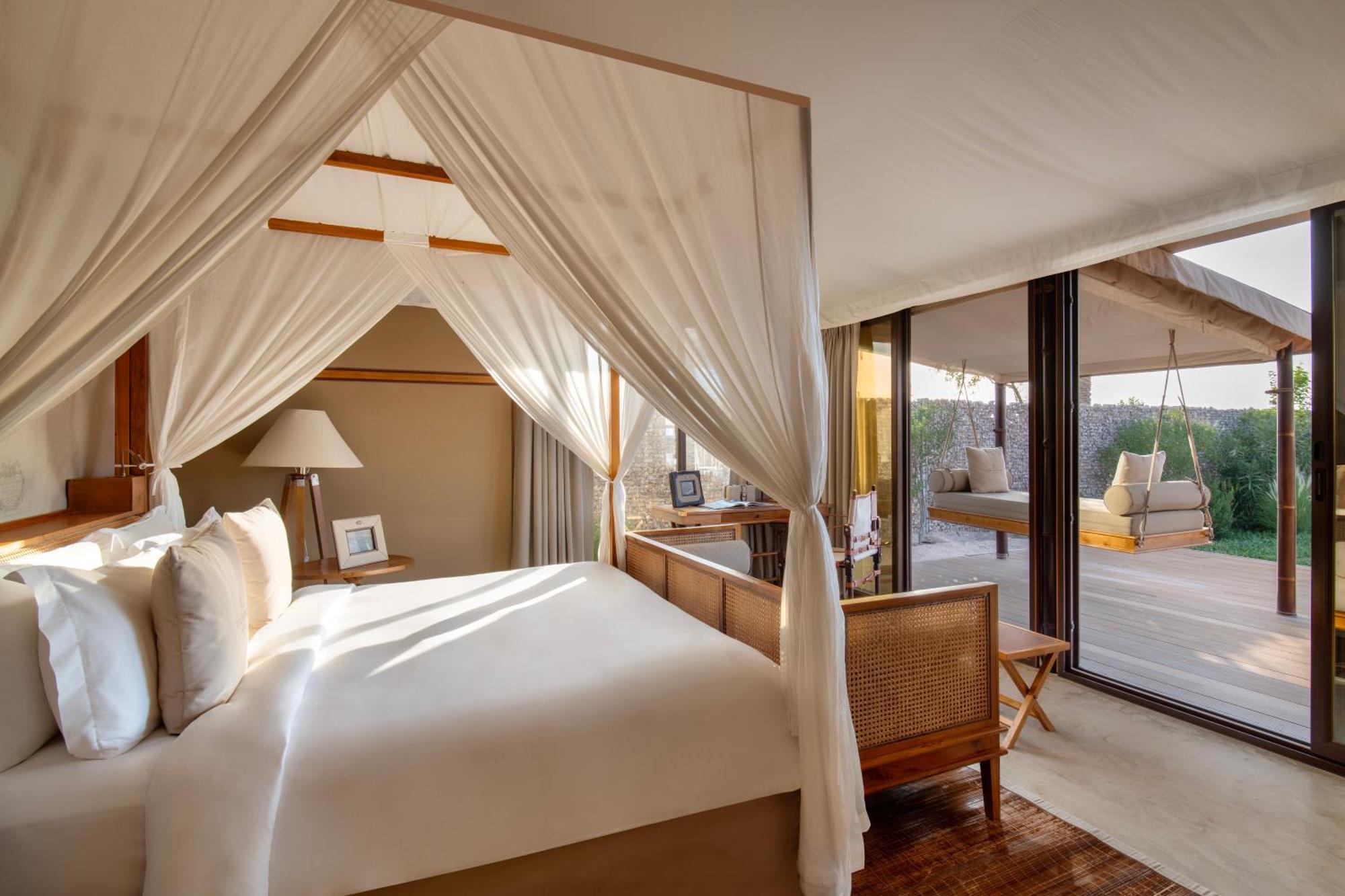 Hotel The Outpost Al Barari Camp Mesaieed Exterior foto