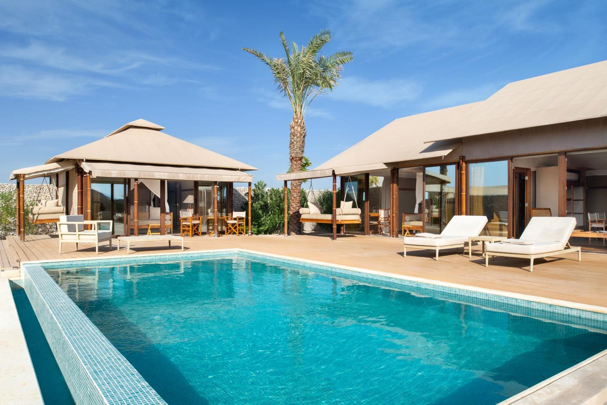 Hotel The Outpost Al Barari Camp Mesaieed Exterior foto