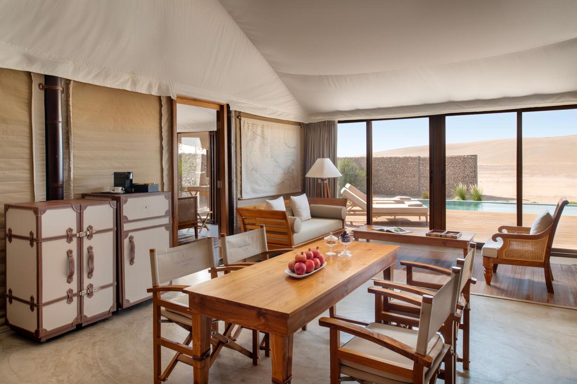 Hotel The Outpost Al Barari Camp Mesaieed Exterior foto