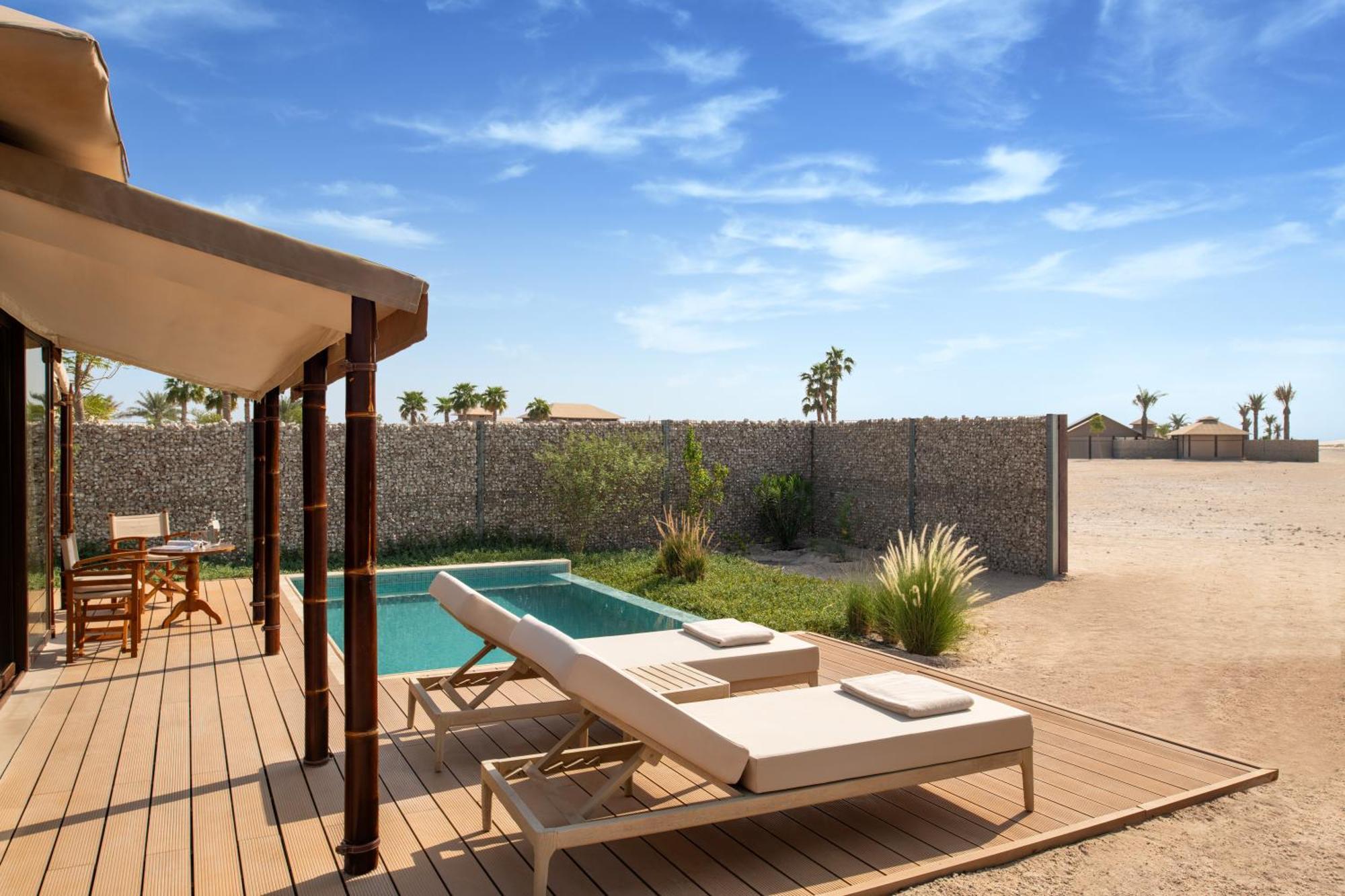 Hotel The Outpost Al Barari Camp Mesaieed Exterior foto