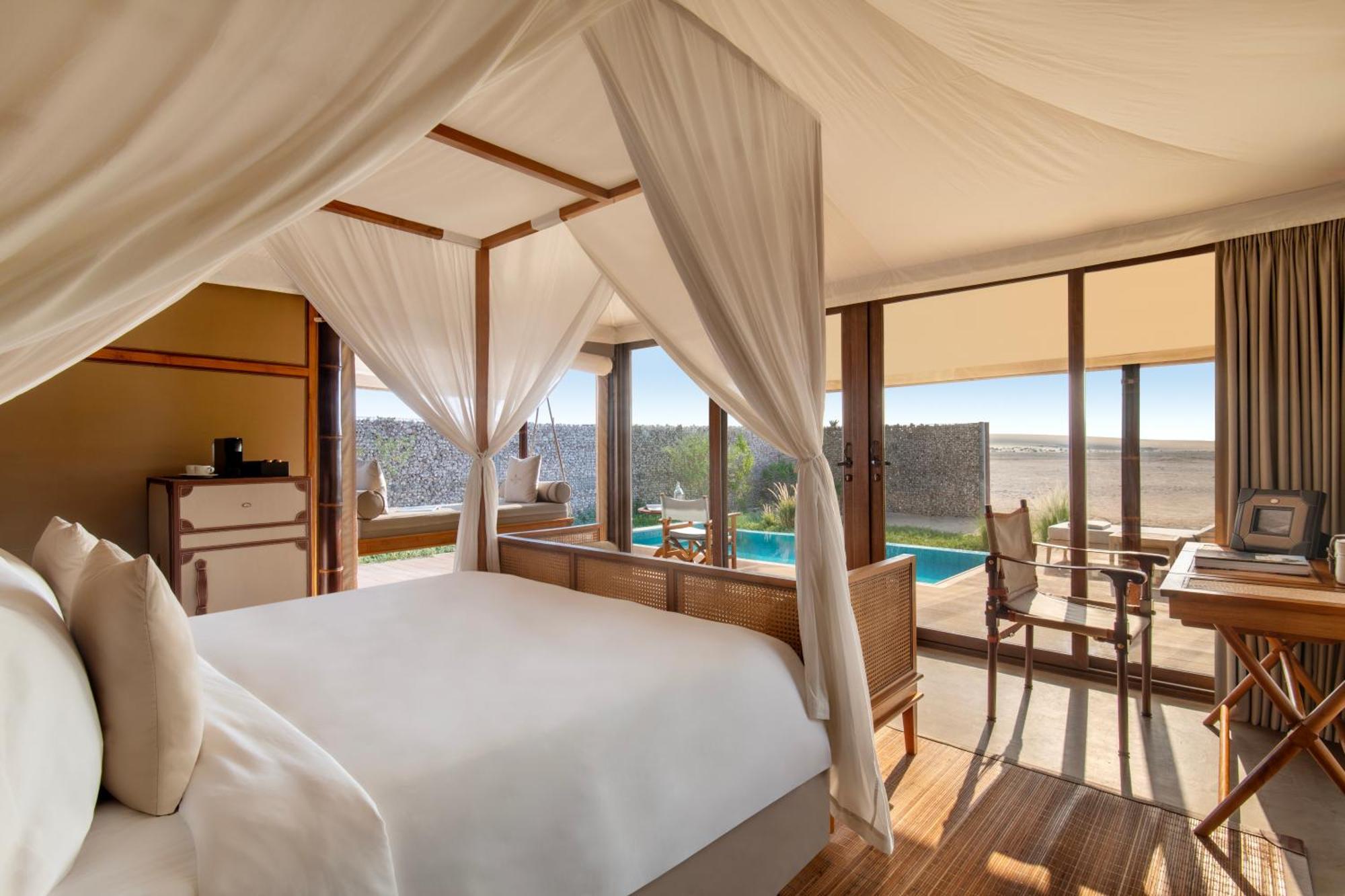 Hotel The Outpost Al Barari Camp Mesaieed Exterior foto