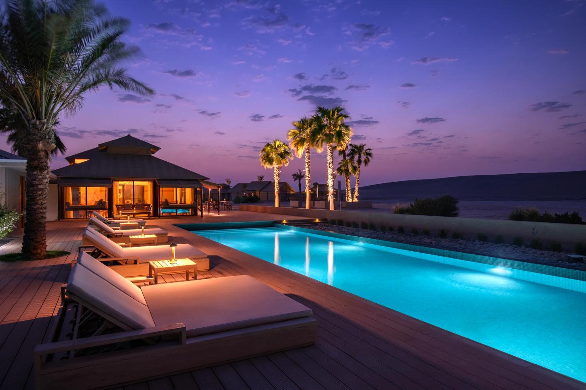 Hotel The Outpost Al Barari Camp Mesaieed Exterior foto
