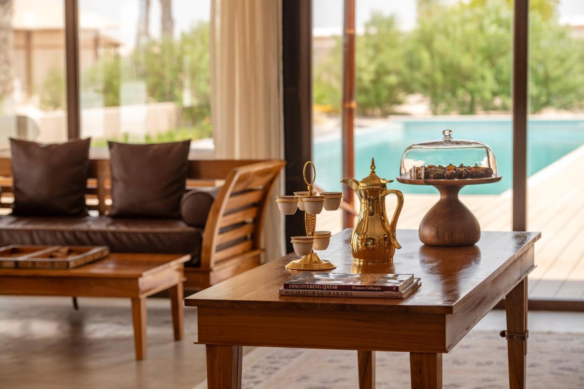 Hotel The Outpost Al Barari Camp Mesaieed Exterior foto