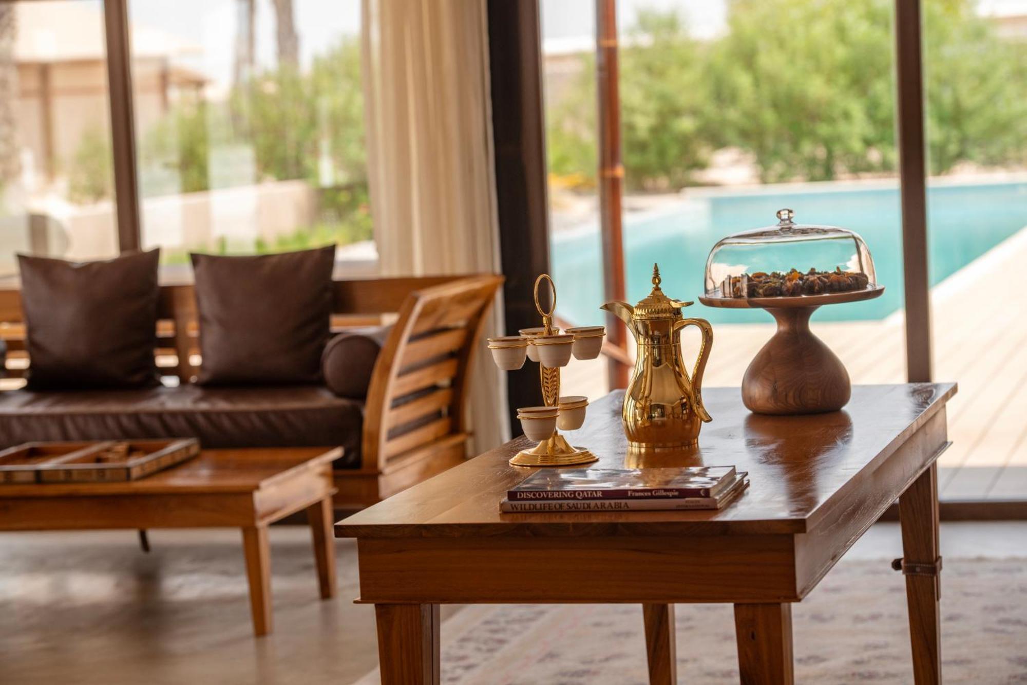 Hotel The Outpost Al Barari Camp Mesaieed Exterior foto