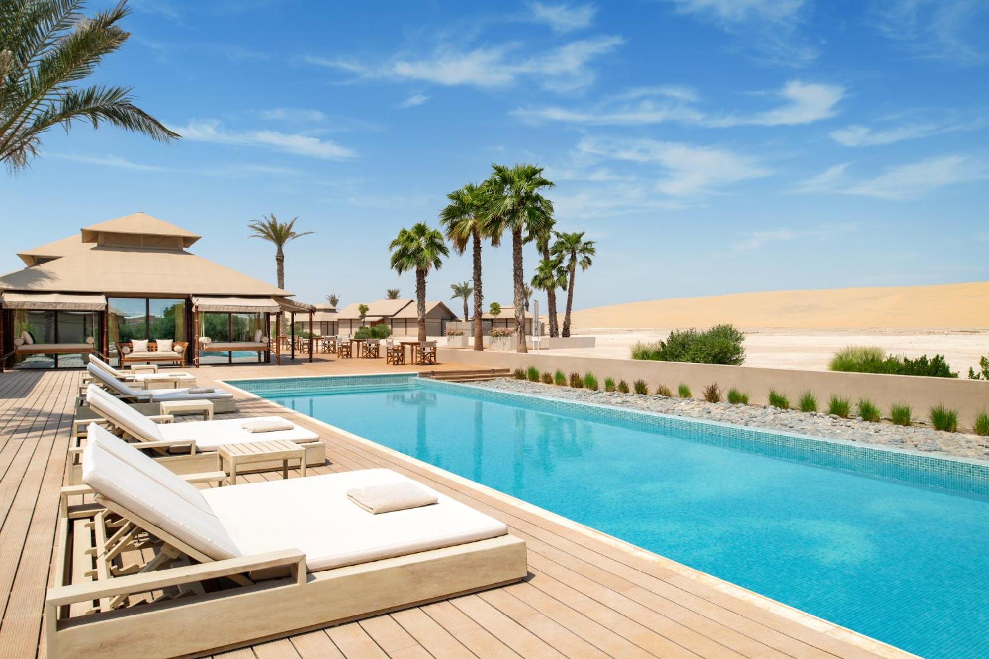 Hotel The Outpost Al Barari Camp Mesaieed Exterior foto